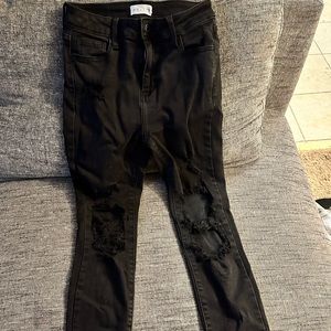 Size 5 black skinny jeans
